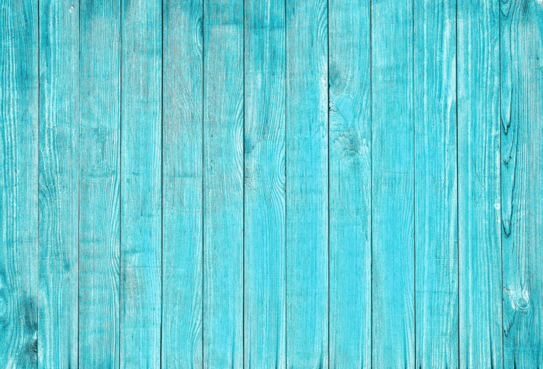 Turquoise Wooden Background